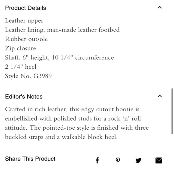 Coach Pheobe White Leather Buckle Cut Rockstud Pointy-Toe Bootie Boots 8 - Picture 6 of 10